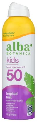 Picture of ALBA BOTANICA KIDS SUN SCREEN CLEAR SPRAY 50SPF 171G