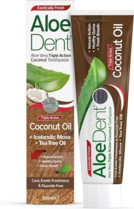 Picture of ALOEDENT TRIPLE ACTION COCONUT OIL 100 ML <2687>