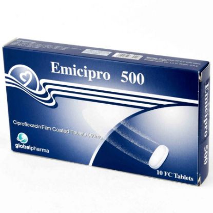 Picture of EMICIPRO 500 MG 10 TAB