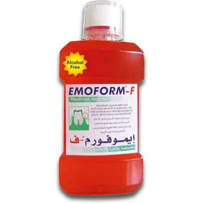 Picture of EMOFORM  GUM CARE MOUTH WASH 250ML ( RED )