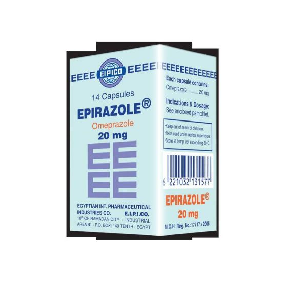 Picture of EPIRAZOLE 20 MG 14 CAP