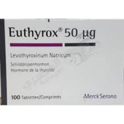 صورة ايوثيروكس 50 مجم حبوب 100 حبة