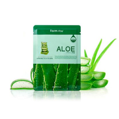 Picture of FARMSTAY VISIBLE DIFFERENCE ALOE MASK SHEET 23ML