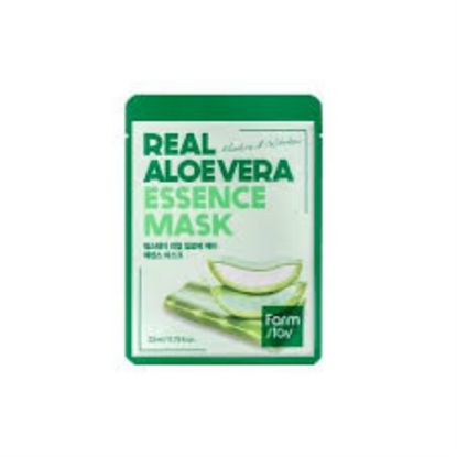 Picture of FARMSTAY REAL ALOEVERA ESSENCE MASK SHEET 23ML