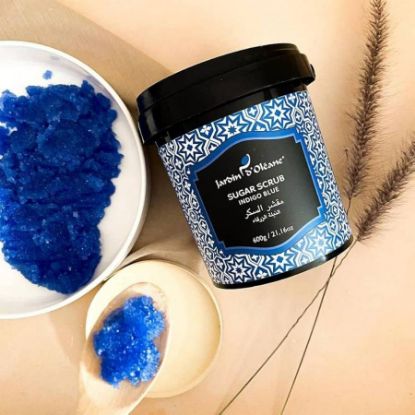 Picture of EXA BLUE INDIGO SALT SCRUB, 600G, 24PCS