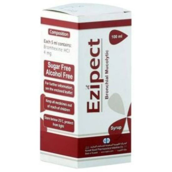 Picture of EZIPECT 12.5MG/5ML SYRUP 100ML WS