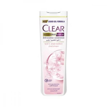 Picture of CLEAR SHAMPOO WOMEN SOFT&SHINY 400 ML X 12