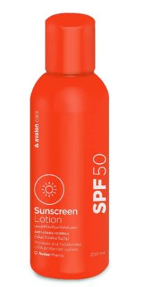صورة Avalon Care Sunscreen Lotion SPF 50 200 ML