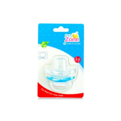 Picture of BABY ZONE PACIFIER لهاية معكوفة بغطاء BLF 8123