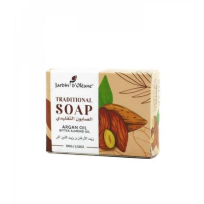 Picture of GARDEN OLEAN TRADITIONAL SOAP ARGAN OIL AND BITTER ALMOND OI