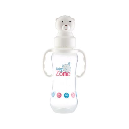 Picture of BABY ZONE PLASTIC BOTTLE 240 ML رضاعة بيدين BLF 8514