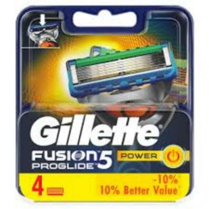 Picture of GILLETTE FUSION PROGLIDE POWER 4 BLADES 32078-5576
