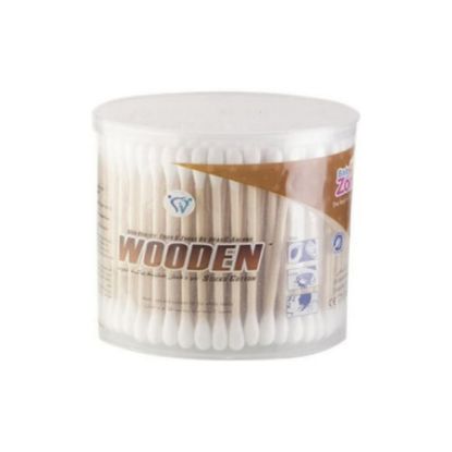 Picture of BABY ZONE WOODEN COTTON BUDS 200 PCS#