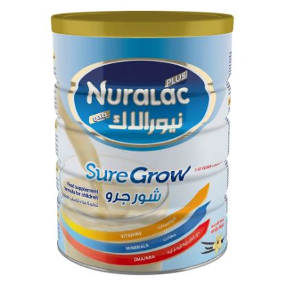 Picture of NURALAC PLUS SURE GROW VANILLA FLAVOR 900G X 6 PCS 1140