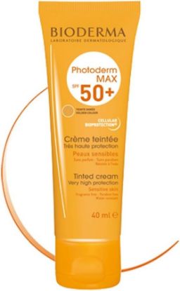 صورة بيودرما فوتودرم كريم  SPF-50  + دوري( ملون ) 40 مل