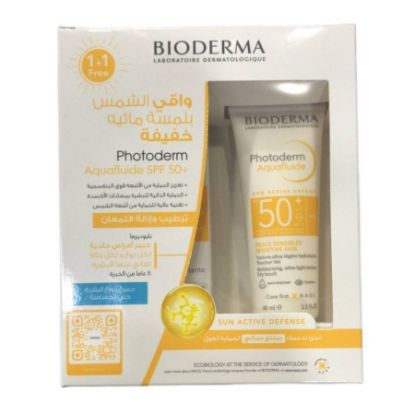 Picture of BIODERMA PHOTODERM AQUAFLUIDE 50+ NEU 40 KIT1+1
