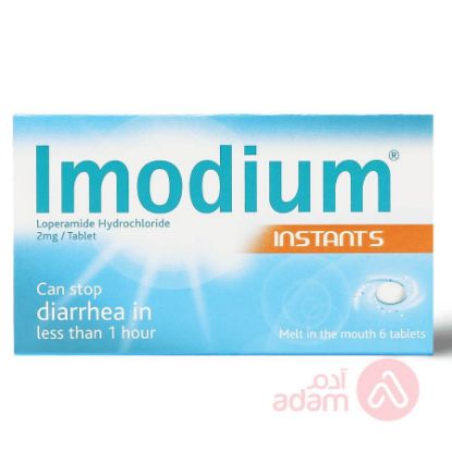 Picture of IMODIUM INSTANTS 2 MG 6 TAB