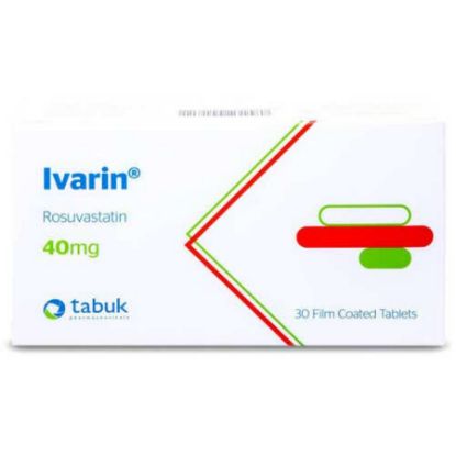 Picture of IVARIN 40 MG 30 TAB