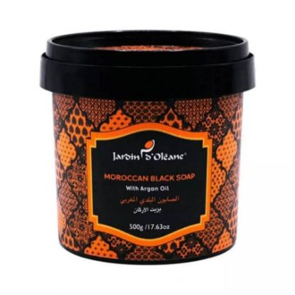 Picture of JARDIN D OLEANE MOROCCAN BLACK SOAP ARGAN OIL 500 G