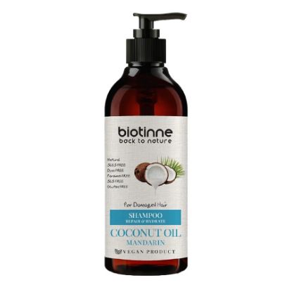 Picture of BIOTINNE COCONUT OIL & MANDARIN SHAMPOO 400 ML