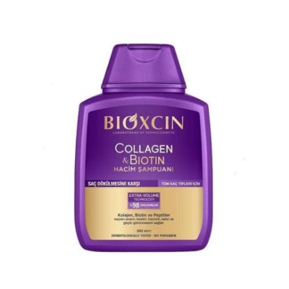 Picture of BIOXCIN COLLAGEN & BIOTIN VOLUMIZING HAIR CARE SHAMPOO 300 M