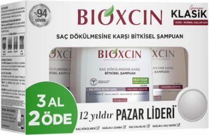 Picture of BIOXCIN HERBAL HAIR LOSS NORMAL/ DRY HAIR SHAMPOO   300 ML