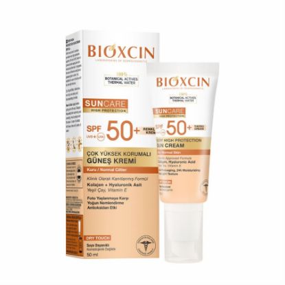 Picture of BIOXCIN VERY HIGH PROTECTION SUN DRY/NORMAL  SKIN SPF+50 TIN