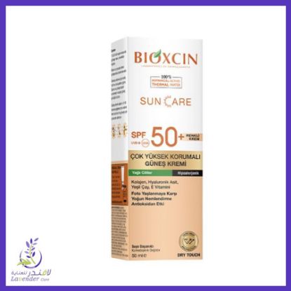 Picture of BIOXCIN VERY HIGH PROTECTION SUN OILY SKIN SPF+50 TINTED  50