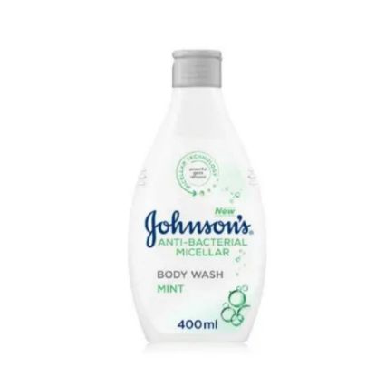 Picture of JOHNSON ANTI BACTERIAL B.WASH MINT 400 ML 56553