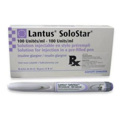 Picture of LANTUS SOLOSTAR 100 I.U 3 ML 5 VIAL