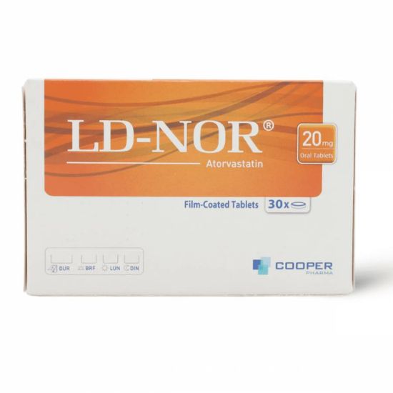 Picture of LD-NOR FC TABS 20MG 30 TAB