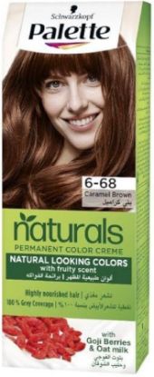 صورة Palette Hair Color Naturals 6-68 Caramel Brown