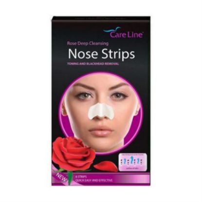 Picture of CARE LINE ROSE DEEP CLEANSING NOSE STRIPS