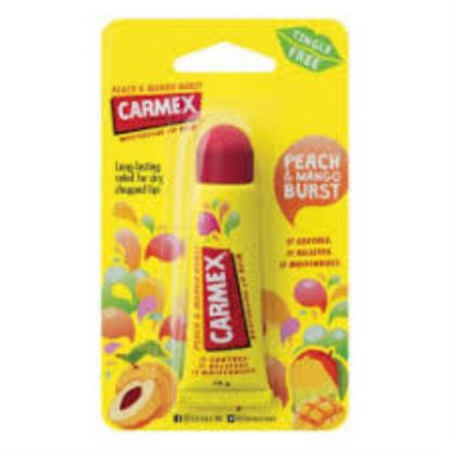 Picture of CARMEX PEACH & MANGO LIP BALM IN TUBE 10 GMCARMEX PEACH & MA