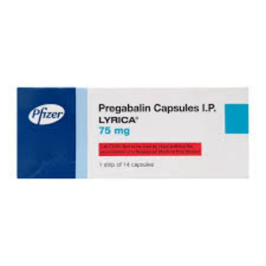 Picture of LYRICA 75 MG 14 CAP