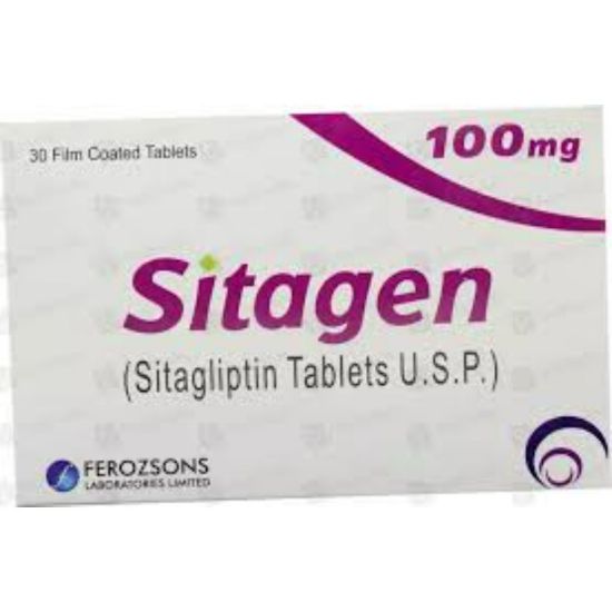 Picture of SITAGEN 100 MG 30 TABLETS