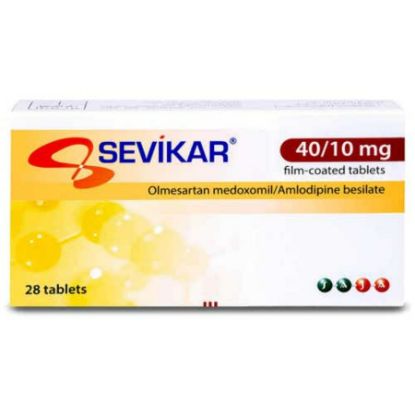 Picture of SEVIKAR 40/10 MG 28 TAB