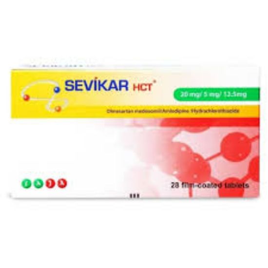 Picture of SEVIKAR HCT 20/5/12.5 MG 28 TAB