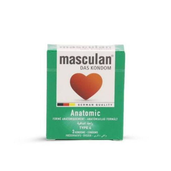 صورة مسكولان  رقم 4 تجسيد العضو مجسم 3 حبة- MASCULAN