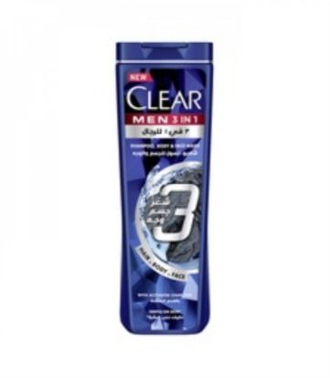 Picture of CLEAR MEN-SHP H.B.F 3IN1 200ML #6479  (بالفحم المنشط)