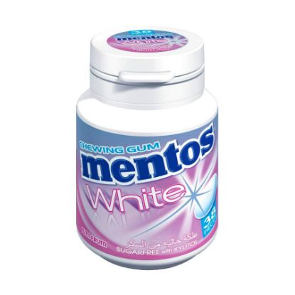 Picture of MENTOS CHEWING GUM WHITE TUTTI FRUTTI 38 PCS