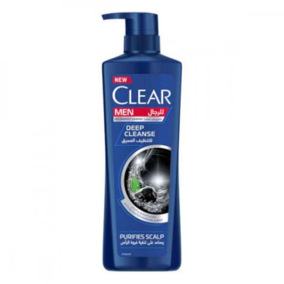 Picture of CLEAR SHAMPOO MEN DEEP CLEANSE W CHARCOAL 700 ML بالفحم