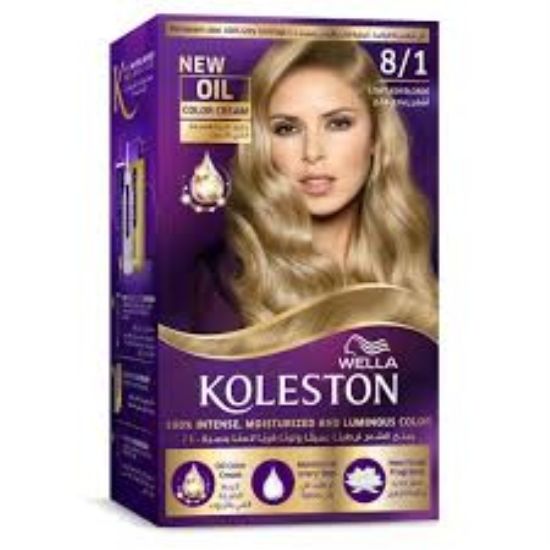 صورة KOLESTON PACK 8/1 LIGHT ASH BLONDE