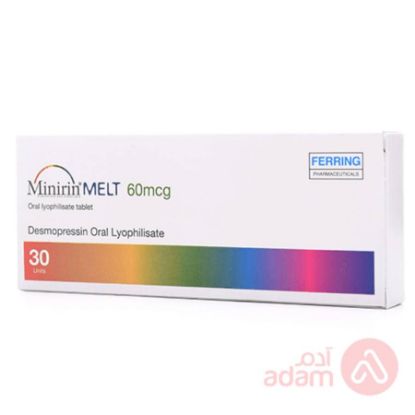 Picture of MINIRIN MELT 60 MCG 30 TAB