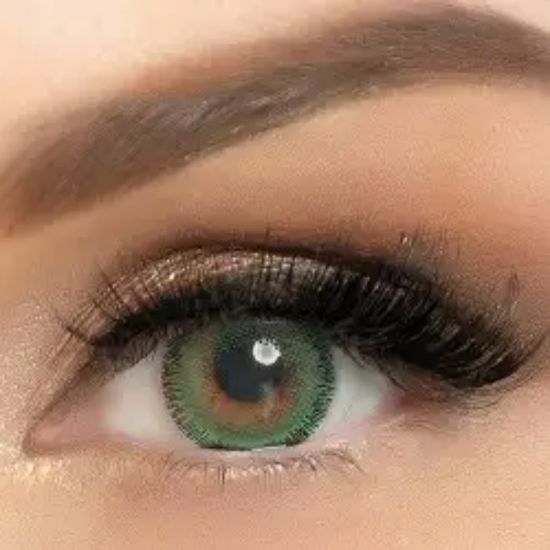صورة عدسة ادور لون  أخضر
