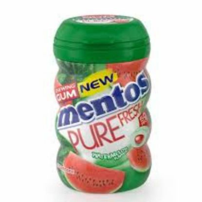 Picture of MENTOS CHEWING GUM PURE FRESH WATERMELON 50 PCS