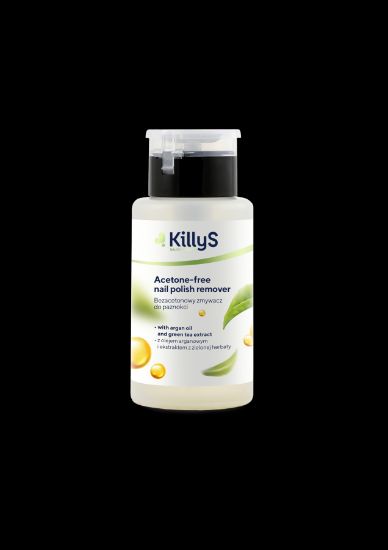 Picture of KILLY'S  NAIL POLISH REMOVER  ARGAN OIL GREEN TEA 200 ML