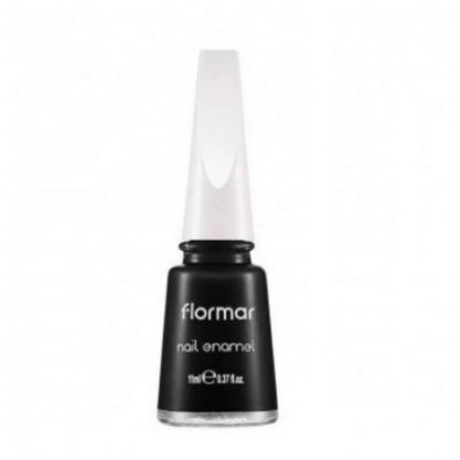 Picture of FLORMAR NAIL ENAMEL 313 BLACK MINIMALISM