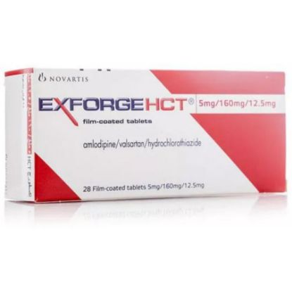 Picture of EXFORGE HCT 5 MG/160 MG/12.5 MG 28 TAB