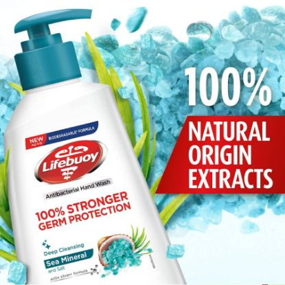 Picture of LIFEBUOY HAND WASH SEA MINERAL 200 ML